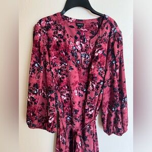 Torrid Floral Purple Dress